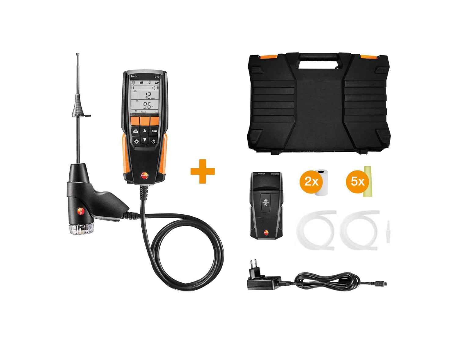 testo 310 set with printer